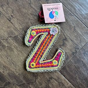 ⛄️ 50% off⛄️ Felt Z Letter Ornament /Present Topper